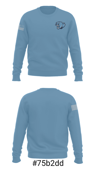 Crew Neck Sweatshirt, Crow High School, Spirit Store, Teamtime, Team time, sublimation, custom sports apparel, team uniforms, spirit wear, spiritwear, sports uniforms, custom shirts, team store, custom team store, fundraiser sports, apparel fundraiser