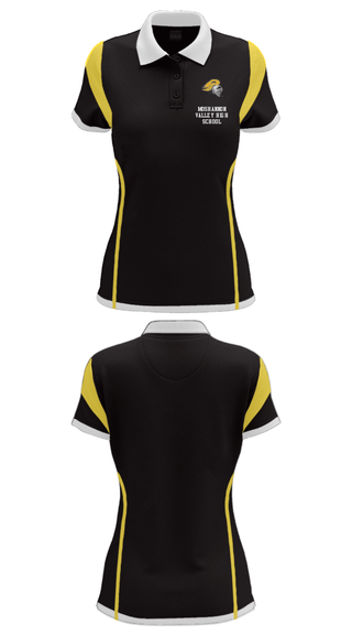 Women's Short Sleeve Performance Polo, Moshannon Valley High School, Spirit Store, Teamtime, Team time, sublimation, custom sports apparel, team uniforms, spirit wear, spiritwear, sports uniforms, custom shirts, team store, custom team store, fundraiser sports, apparel fundraiser