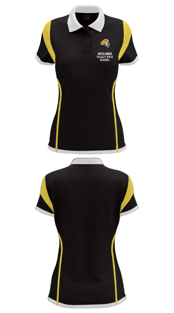 Women's Short Sleeve Performance Polo, Moshannon Valley High School, Spirit Store, Teamtime, Team time, sublimation, custom sports apparel, team uniforms, spirit wear, spiritwear, sports uniforms, custom shirts, team store, custom team store, fundraiser sports, apparel fundraiser