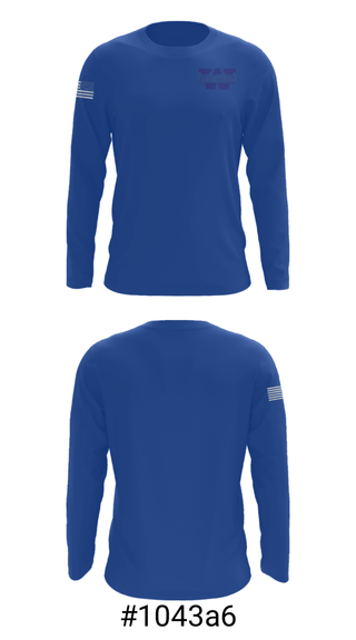 Long Sleeve Performance Shirt, Woodstock High School Swimming, Swimming, Teamtime, Team time, sublimation, custom sports apparel, team uniforms, spirit wear, spiritwear, sports uniforms, custom shirts, team store, custom team store, fundraiser sports, apparel fundraiser