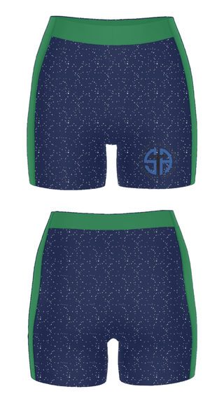 Women's Compression Shorts, St Anthony Catholic School Catholic School Sys, Spirit Store, Teamtime, Team time, sublimation, custom sports apparel, team uniforms, spirit wear, spiritwear, sports uniforms, custom shirts, team store, custom team store, fundraiser sports, apparel fundraiser