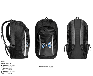 Gear Bag, Inter X Ac Connecticut, Men's Soccer, Teamtime, Team time, sublimation, custom sports apparel, team uniforms, spirit wear, spiritwear, sports uniforms, custom shirts, team store, custom team store, fundraiser sports, apparel fundraiser
