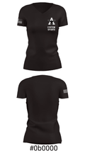 Agate 1613283 Women's Short Sleeve V-neck Shirt - 21