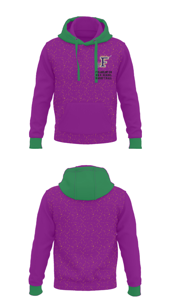 Hoodie, Franklinton High School Basketball, Women's Basketball, Teamtime, Team time, sublimation, custom sports apparel, team uniforms, spirit wear, spiritwear, sports uniforms, custom shirts, team store, custom team store, fundraiser sports, apparel fundraiser