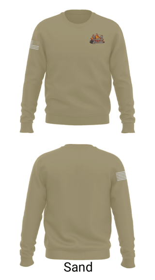 Crew Neck Sweatshirt, 3rd Platoon, Army, Teamtime, Team time, sublimation, custom sports apparel, team uniforms, spirit wear, spiritwear, sports uniforms, custom shirts, team store, custom team store, fundraiser sports, apparel fundraiser