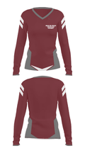 Greater Grace Christian Academy 91497694 Women's Long Sleeve V-neck Shirt - 29