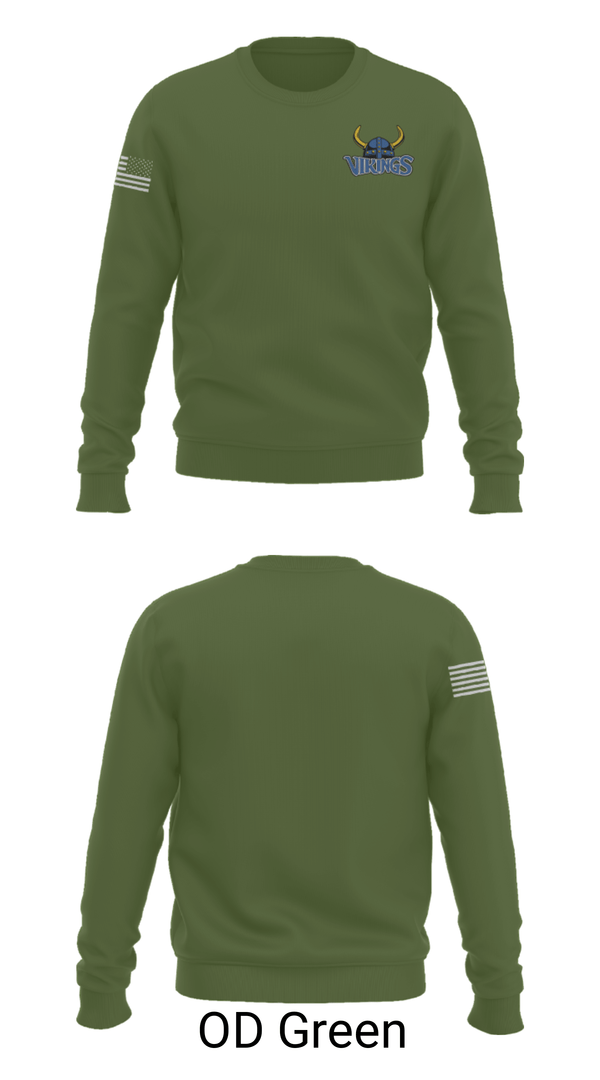 Crew Neck Sweatshirt, St Thomas of Villanova, Spirit Store, Teamtime, Team time, sublimation, custom sports apparel, team uniforms, spirit wear, spiritwear, sports uniforms, custom shirts, team store, custom team store, fundraiser sports, apparel fundraiser