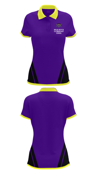 Women's Short Sleeve Performance Polo, Hollis Upper Elementary School, Spirit Store, Teamtime, Team time, sublimation, custom sports apparel, team uniforms, spirit wear, spiritwear, sports uniforms, custom shirts, team store, custom team store, fundraiser sports, apparel fundraiser