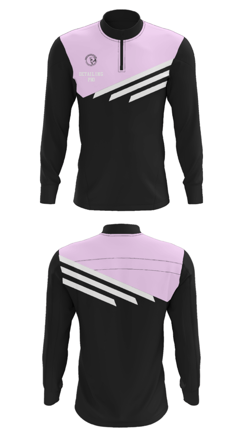 Quarter Zip Jacket, Detailing pro, , Teamtime, Team time, sublimation, custom sports apparel, team uniforms, spirit wear, spiritwear, sports uniforms, custom shirts, team store, custom team store, fundraiser sports, apparel fundraiser