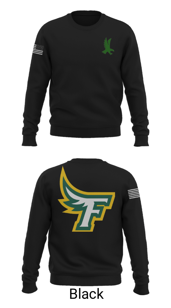 Crew Neck Sweatshirt, Akron Firestone High School Wresling, Wrestling, Teamtime, Team time, sublimation, custom sports apparel, team uniforms, spirit wear, spiritwear, sports uniforms, custom shirts, team store, custom team store, fundraiser sports, apparel fundraiser
