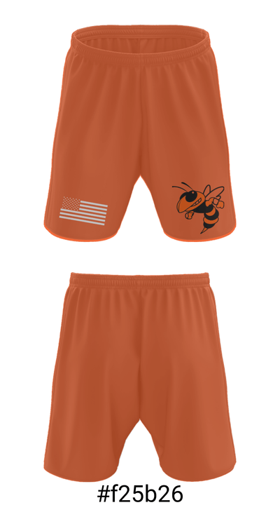 Mount Vernon High School Bowling 26738108 Athletic Shorts With Pockets - 15