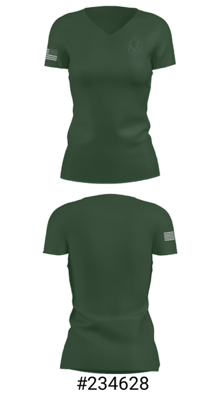 Women's Short Sleeve Vneck Shirt, Dartmouth High School, Spirit Store, Teamtime, Team time, sublimation, custom sports apparel, team uniforms, spirit wear, spiritwear, sports uniforms, custom shirts, team store, custom team store, fundraiser sports, apparel fundraiser