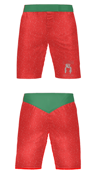 Fight Shorts, Ottumwa High School Wrestling, Wrestling, Teamtime, Team time, sublimation, custom sports apparel, team uniforms, spirit wear, spiritwear, sports uniforms, custom shirts, team store, custom team store, fundraiser sports, apparel fundraiser