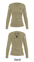 ASD 85875473 Women's Long Sleeve V-neck Shirt - 47
