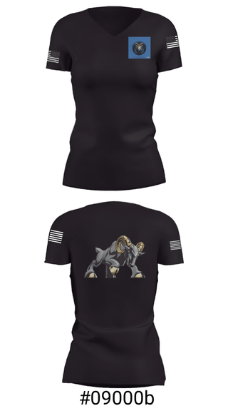 Women's Short Sleeve Vneck Shirt, , Army, Teamtime, Team time, sublimation, custom sports apparel, team uniforms, spirit wear, spiritwear, sports uniforms, custom shirts, team store, custom team store, fundraiser sports, apparel fundraiser