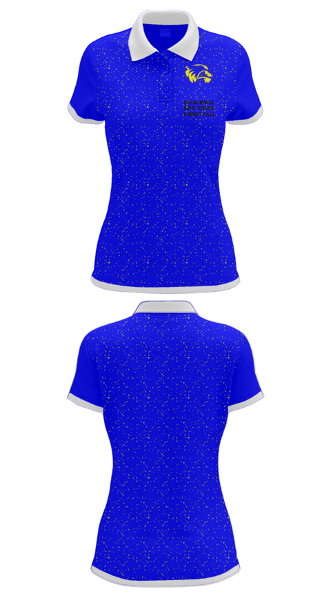 Women's Short Sleeve Performance Polo, Holdenville High School Basketball, Women's Basketball, Teamtime, Team time, sublimation, custom sports apparel, team uniforms, spirit wear, spiritwear, sports uniforms, custom shirts, team store, custom team store, fundraiser sports, apparel fundraiser