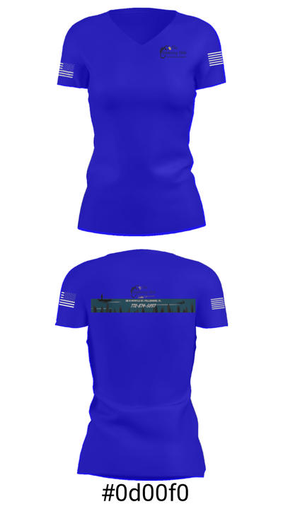 The Watering Hole at FFHQ 90730198 Women's Short Sleeve V-neck Shirt - 21