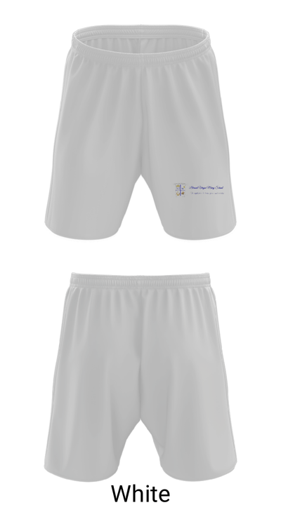 Blessed Virgin Mary School 84924261 Athletic Shorts With Pockets - 1
