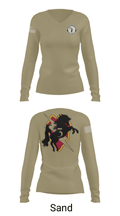Cacti 73934244 Women's Long Sleeve V-neck Shirt - 47