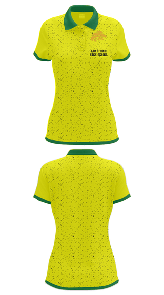 Women's Short Sleeve Performance Polo, Lone Tree High School, Spirit Store, Teamtime, Team time, sublimation, custom sports apparel, team uniforms, spirit wear, spiritwear, sports uniforms, custom shirts, team store, custom team store, fundraiser sports, apparel fundraiser