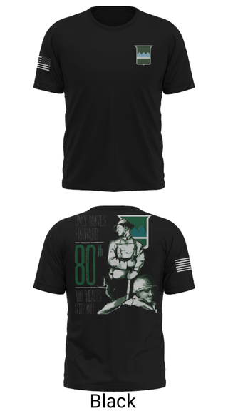 Short Sleeve Performance Shirt, 80th Training Command, , Teamtime, Team time, sublimation, custom sports apparel, team uniforms, spirit wear, spiritwear, sports uniforms, custom shirts, team store, custom team store, fundraiser sports, apparel fundraiser