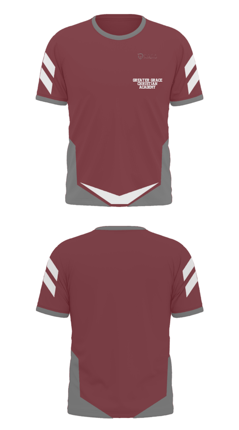 Short Sleeve Performance Polo, Greater Grace Christian Academy, Spirit Store, Teamtime, Team time, sublimation, custom sports apparel, team uniforms, spirit wear, spiritwear, sports uniforms, custom shirts, team store, custom team store, fundraiser sports, apparel fundraiser