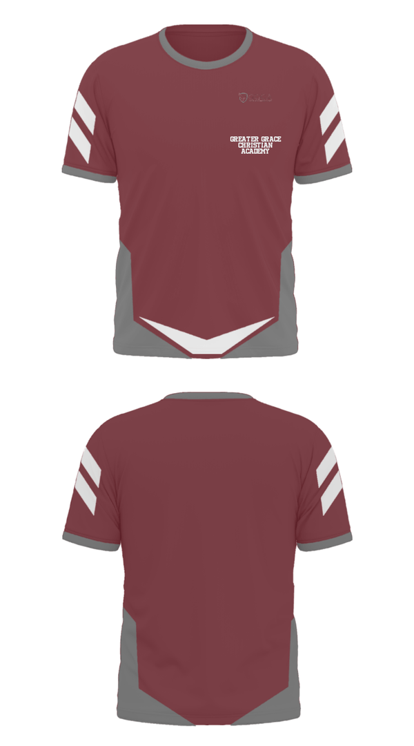 Short Sleeve Performance Polo, Greater Grace Christian Academy, Spirit Store, Teamtime, Team time, sublimation, custom sports apparel, team uniforms, spirit wear, spiritwear, sports uniforms, custom shirts, team store, custom team store, fundraiser sports, apparel fundraiser