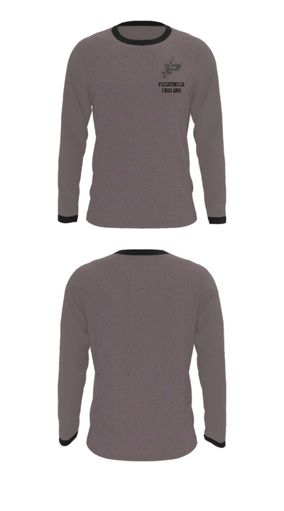 Pecatonica Indians 32989260 Long Sleeve Performance Shirt - 35