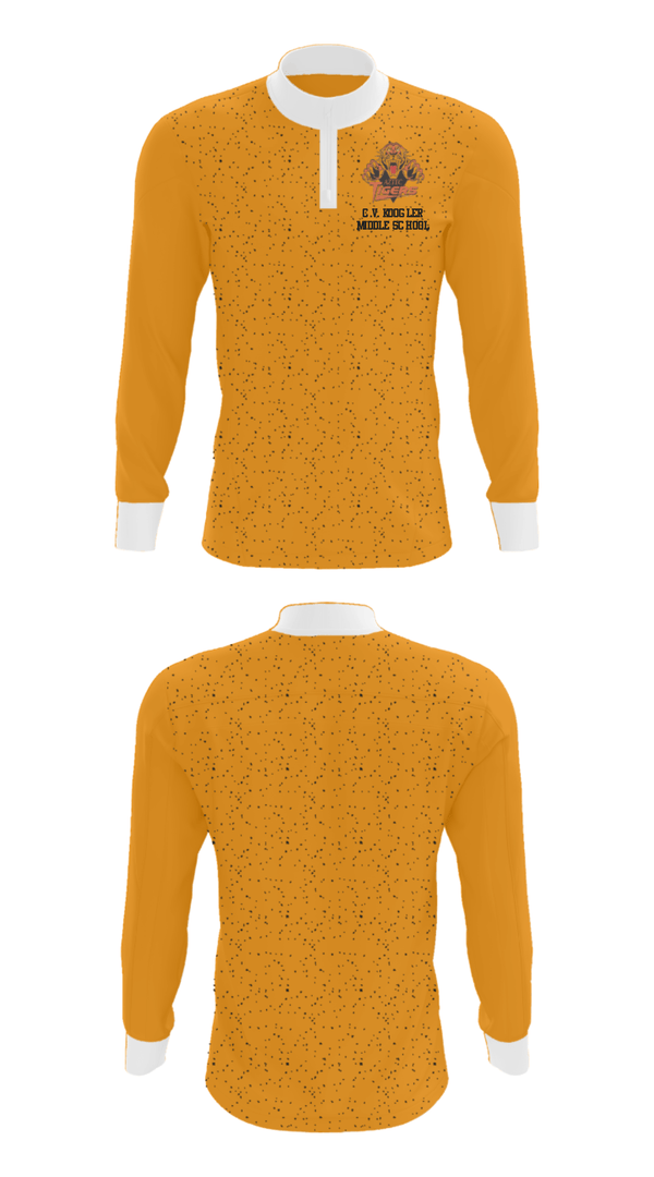Quarter Zip Jacket, C.V. Koogler Middle School, Spirit Store, Teamtime, Team time, sublimation, custom sports apparel, team uniforms, spirit wear, spiritwear, sports uniforms, custom shirts, team store, custom team store, fundraiser sports, apparel fundraiser