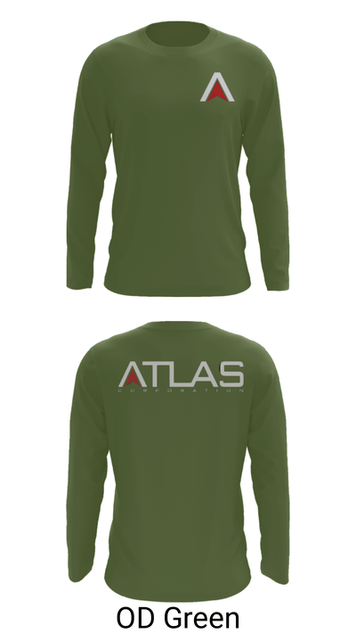 ATLAS 52779746 Long Sleeve Performance Shirt - 27