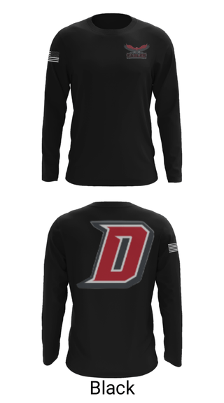Long Sleeve Performance Shirt, Dover Area High School Wrestling, Wrestling, Teamtime, Team time, sublimation, custom sports apparel, team uniforms, spirit wear, spiritwear, sports uniforms, custom shirts, team store, custom team store, fundraiser sports, apparel fundraiser
