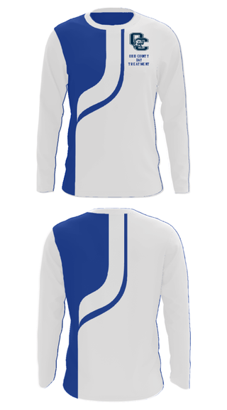 Long Sleeve Performance Shirt, Ohio County Day Treatment, Spirit Store, Teamtime, Team time, sublimation, custom sports apparel, team uniforms, spirit wear, spiritwear, sports uniforms, custom shirts, team store, custom team store, fundraiser sports, apparel fundraiser