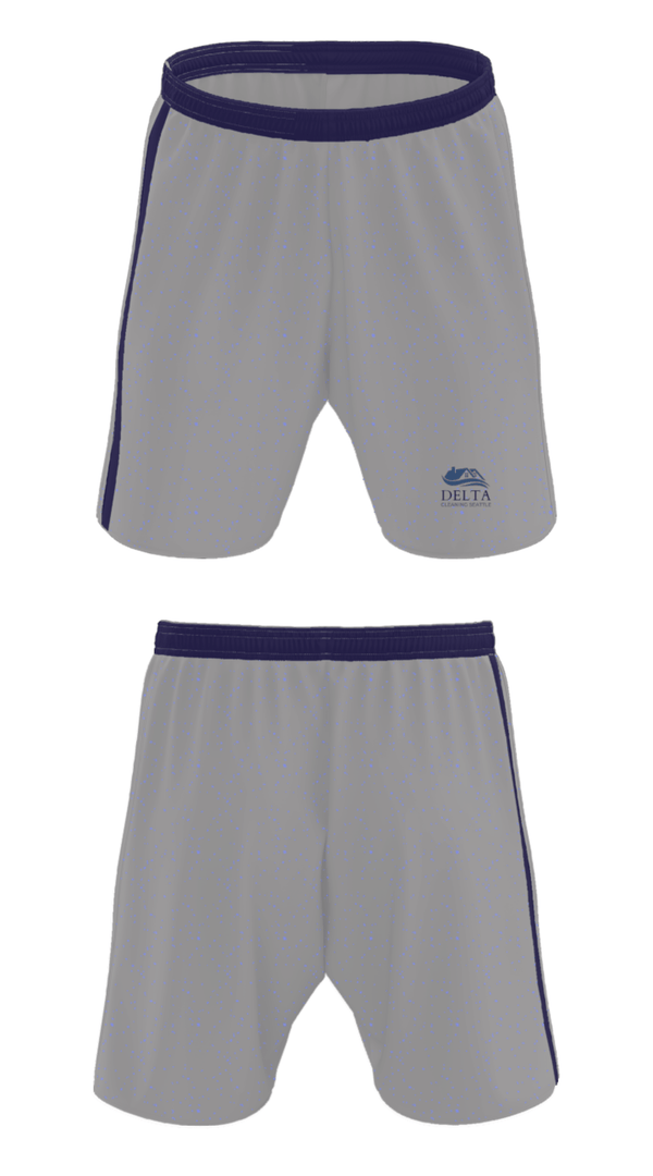 Athletic Shorts With Pockets, Delta cleaning LLC, , Teamtime, Team time, sublimation, custom sports apparel, team uniforms, spirit wear, spiritwear, sports uniforms, custom shirts, team store, custom team store, fundraiser sports, apparel fundraiser