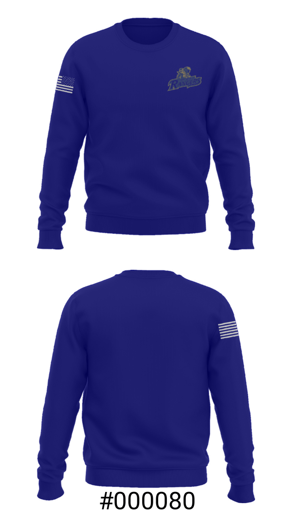 Crew Neck Sweatshirt, Northwest Area High School, Spirit Store, Teamtime, Team time, sublimation, custom sports apparel, team uniforms, spirit wear, spiritwear, sports uniforms, custom shirts, team store, custom team store, fundraiser sports, apparel fundraiser