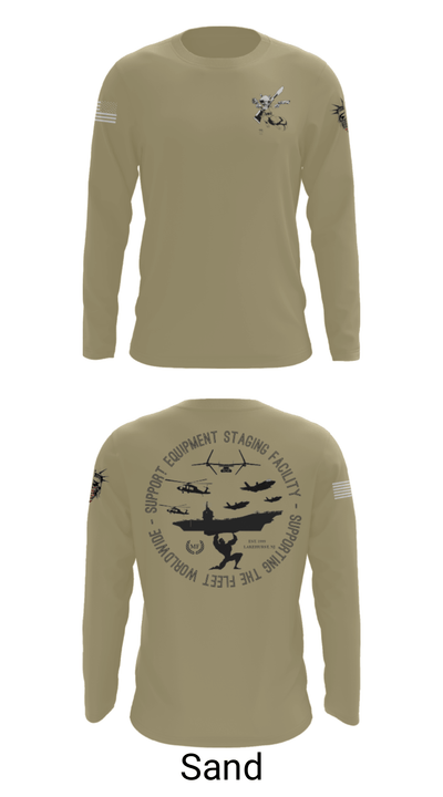 STAGING FACILITY 22010365 Long Sleeve Performance Shirt - 43