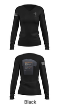 Ravens mill 2023 35032688 Women's Long Sleeve V-neck Shirt - 13