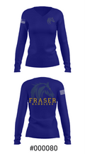 Frazer High School 20944050 Women's Long Sleeve V-neck Shirt - 20