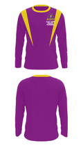 Clay High School Swimming 77837335 Long Sleeve Performance Shirt - 29