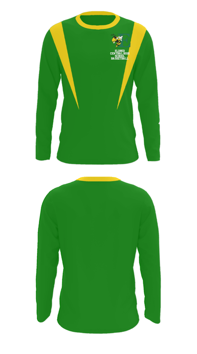 Eldred Central High School Basketball 28116284 Long Sleeve Performance Shirt - 31