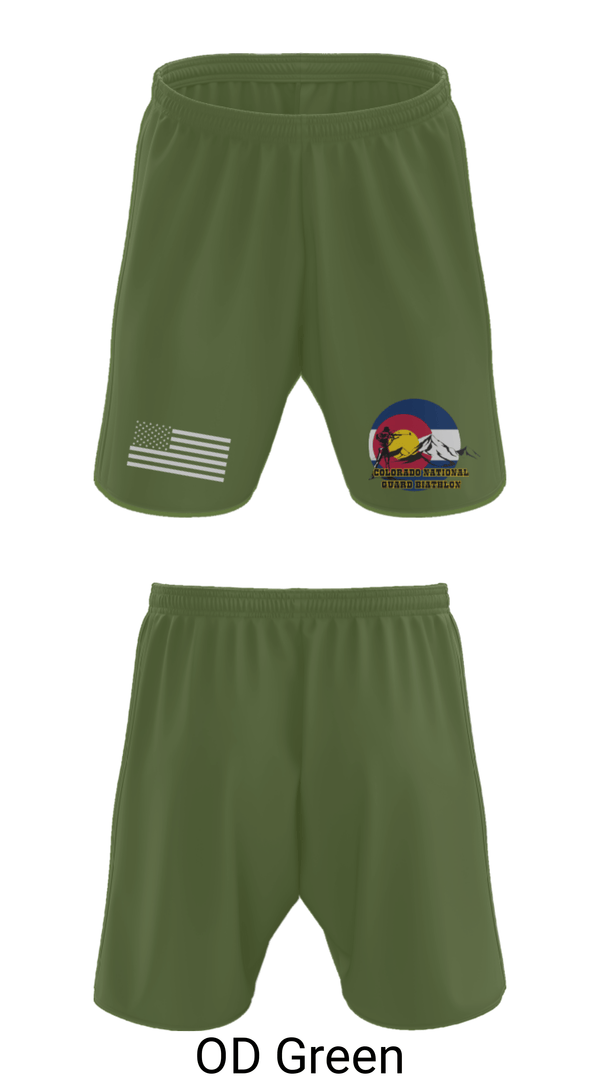 Athletic Shorts With Pockets, Colorado National Guard Biathlon Team, National Guard, Teamtime, Team time, sublimation, custom sports apparel, team uniforms, spirit wear, spiritwear, sports uniforms, custom shirts, team store, custom team store, fundraiser sports, apparel fundraiser