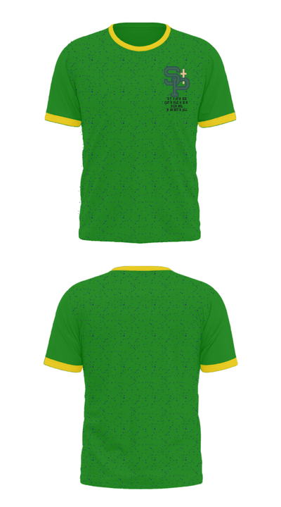 St Patrick Catholic High School Basketball 45247632 Short Sleeve Performance Shirt - 36