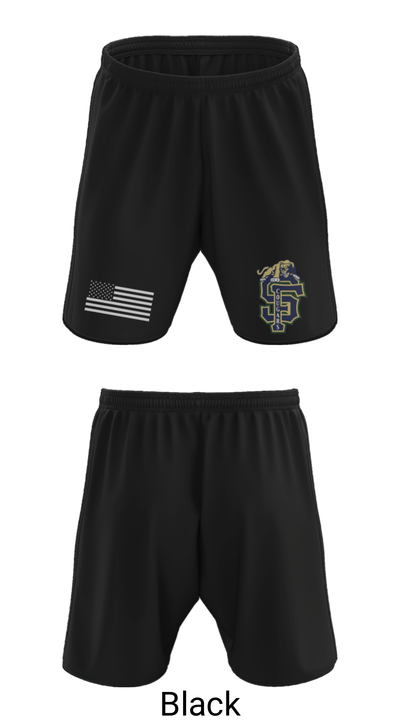 Sumner-Fredericksburg High School Bowling 69954114 Athletic Shorts With Pockets - 8