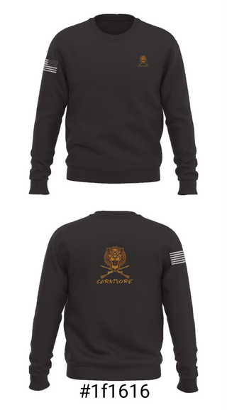 Crew Neck Sweatshirt, 1-9 cav, Army, Teamtime, Team time, sublimation, custom sports apparel, team uniforms, spirit wear, spiritwear, sports uniforms, custom shirts, team store, custom team store, fundraiser sports, apparel fundraiser
