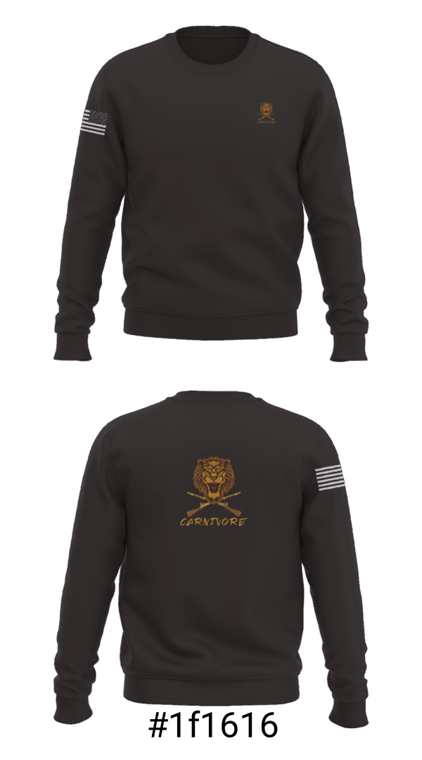 Crew Neck Sweatshirt, 1-9 cav, Army, Teamtime, Team time, sublimation, custom sports apparel, team uniforms, spirit wear, spiritwear, sports uniforms, custom shirts, team store, custom team store, fundraiser sports, apparel fundraiser