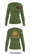 E co 427th 31919376 Women's Long Sleeve V-neck Shirt - 31