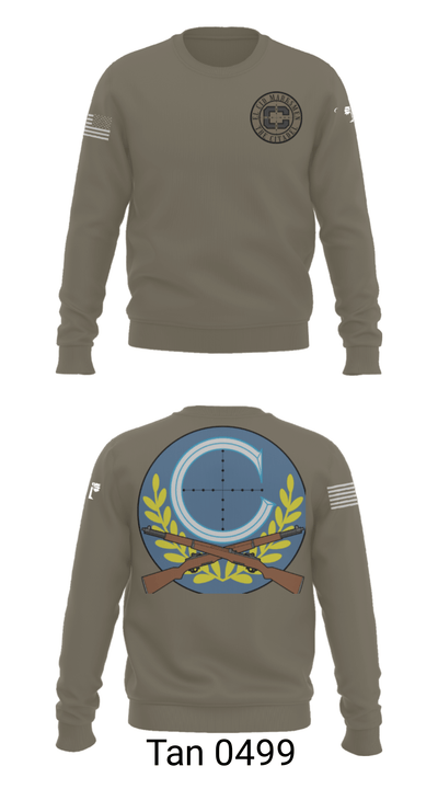 El Cid Marksmen, the Competitive Shooting Club at The Citadel 1629449 Crew Neck Sweatshirt - 34