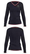 Cinco Rosas Resort 1290153 Women's Long Sleeve V-neck Shirt - 33
