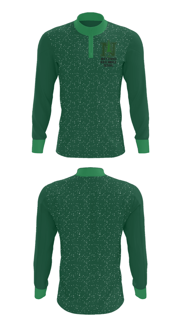 Quarter Zip Jacket, Northwood High/Middle School, Spirit Store, Teamtime, Team time, sublimation, custom sports apparel, team uniforms, spirit wear, spiritwear, sports uniforms, custom shirts, team store, custom team store, fundraiser sports, apparel fundraiser