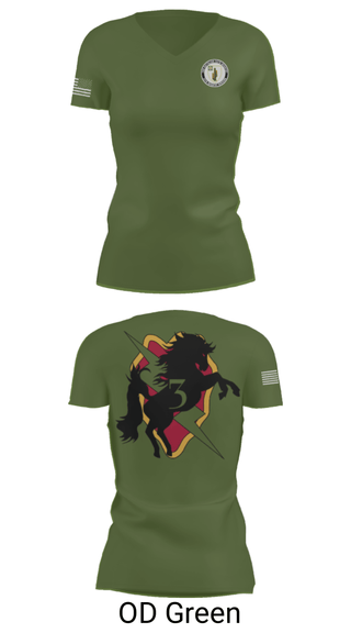 Women's Short Sleeve Vneck Shirt, , Army, Teamtime, Team time, sublimation, custom sports apparel, team uniforms, spirit wear, spiritwear, sports uniforms, custom shirts, team store, custom team store, fundraiser sports, apparel fundraiser