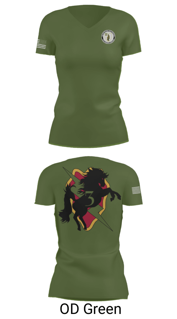 Women's Short Sleeve Vneck Shirt, , Army, Teamtime, Team time, sublimation, custom sports apparel, team uniforms, spirit wear, spiritwear, sports uniforms, custom shirts, team store, custom team store, fundraiser sports, apparel fundraiser